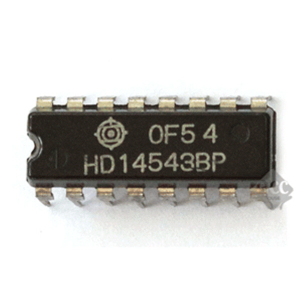 R12070-113 IC HD14543BP DIP-16 단자 제작 커넥터 잭