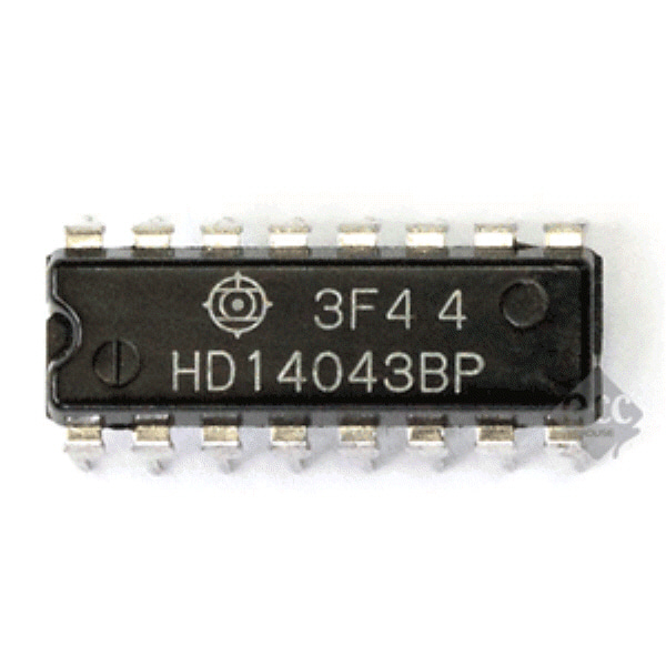 R12070-134 IC HD14043BP DIP-16 단자 제작 커넥터 잭
