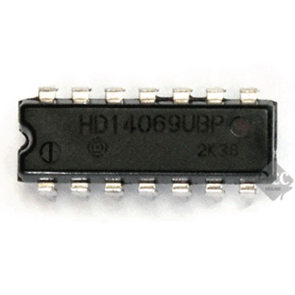 R12070-159 IC HD14069UBP DIP-14 단자 제작 커넥터