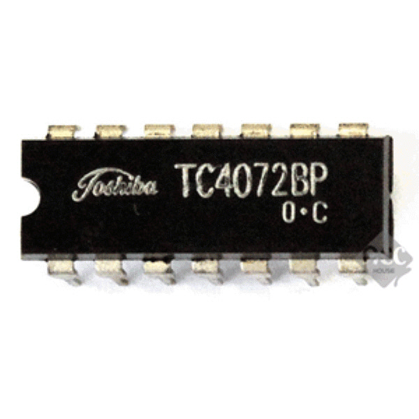 R12070-166 IC TC4072BP DIP-14 단자 제작 커넥터 핀