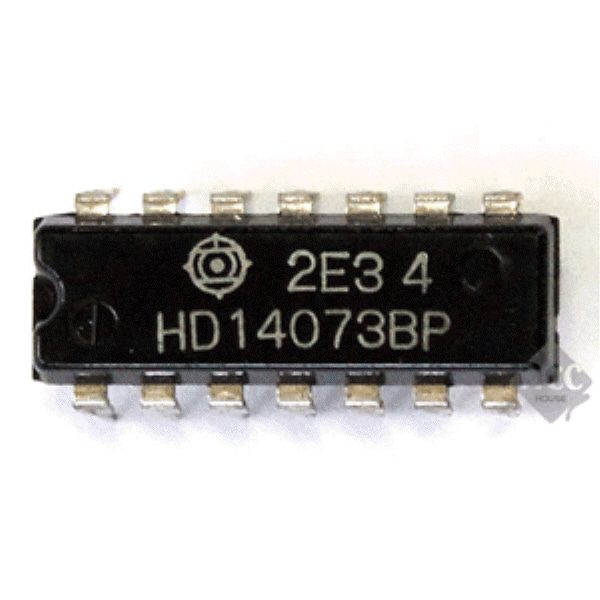 R12070-168 IC HD14073BP DIP-14 단자 제작 커넥터 핀