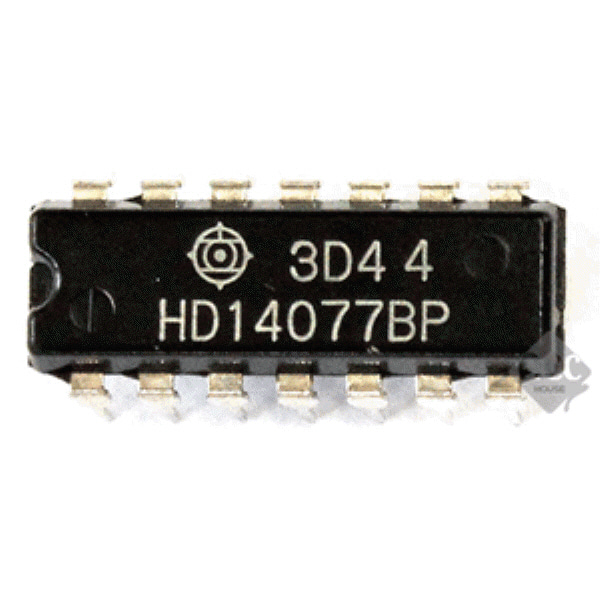 R12070-170 IC HD14077BP DIP-14 단자 제작 커넥터 핀