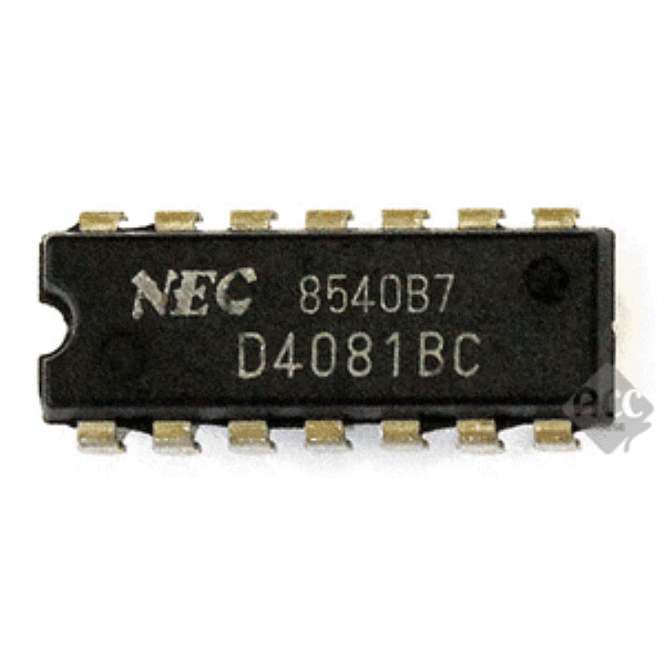 R12070-174 IC D4081BC DIP-14 단자 제작 커넥터 핀