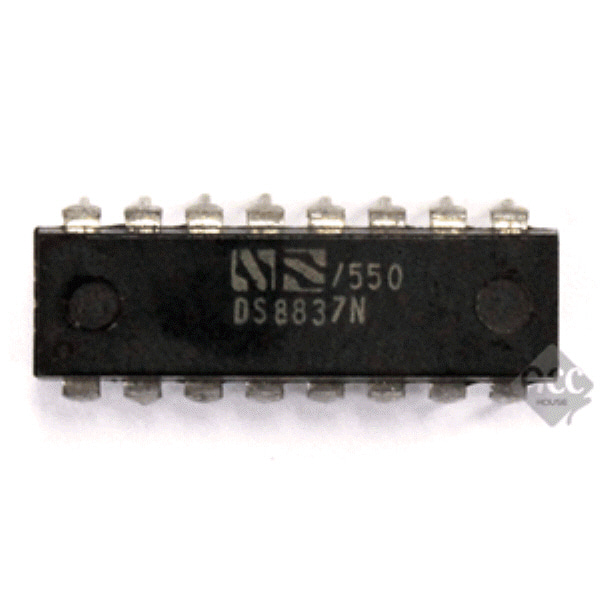 R12070-254 IC DS8837N DIP-16 단자 제작 커넥터 핀
