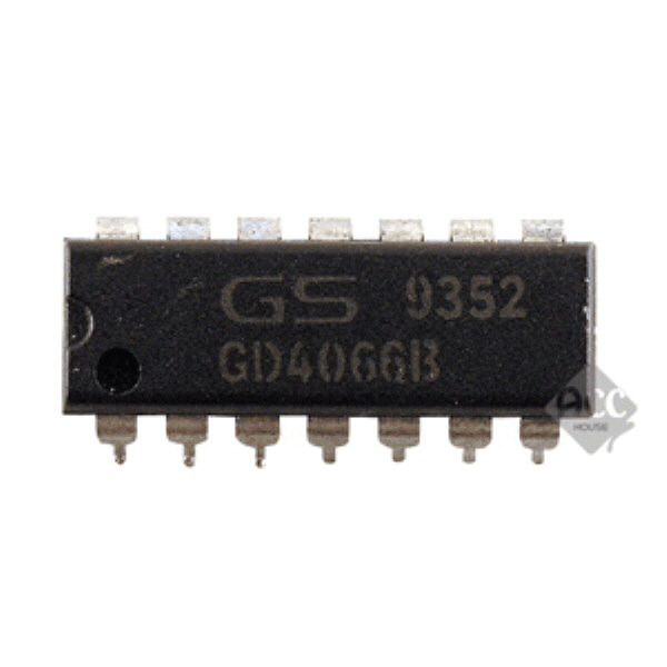 R12070-27 IC GD4066B DIP-14 단자 제작 커넥터 잭 핀