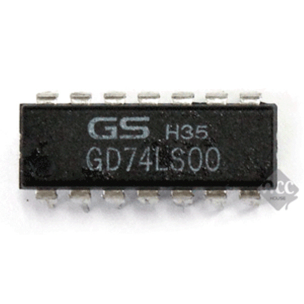 R12070-303 IC GD74LS00 DIP-14 단자 제작 커넥터 핀