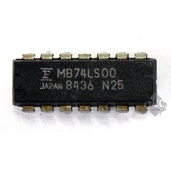 R12070-305 IC MB74LS00 DIP-14 단자 제작 커넥터 핀