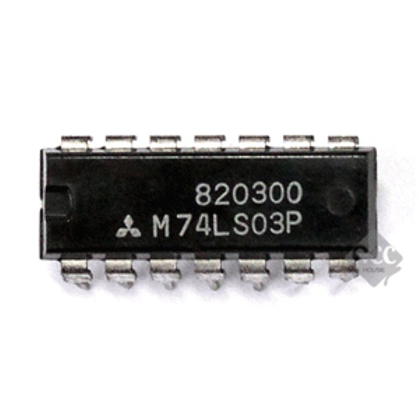 R12070-312 IC M74LS03P DIP-14 단자 제작 커넥터 핀