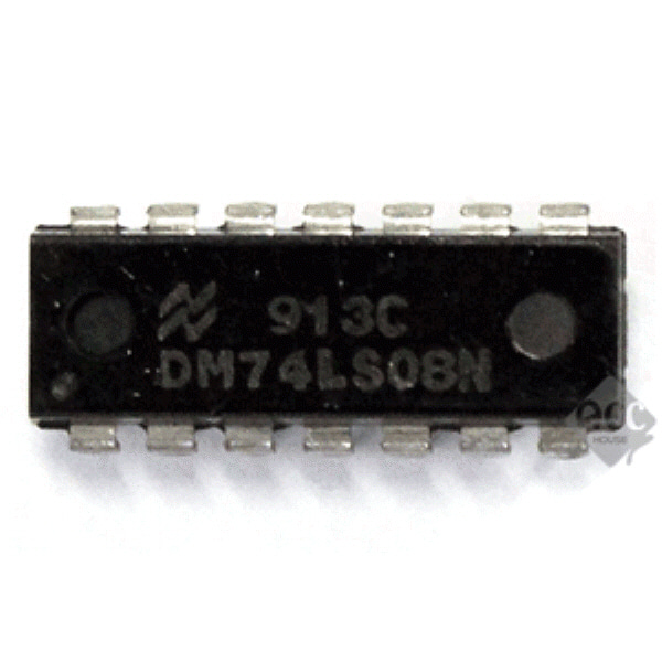 R12070-328 IC DM74LS08N DIP-14 단자 제작 커넥터 핀