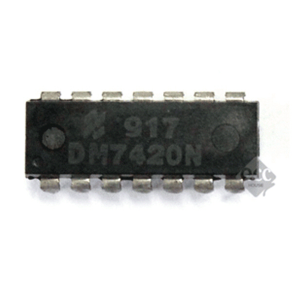 R12070-343 IC DM7420N DIP-14 단자 제작 커넥터 핀
