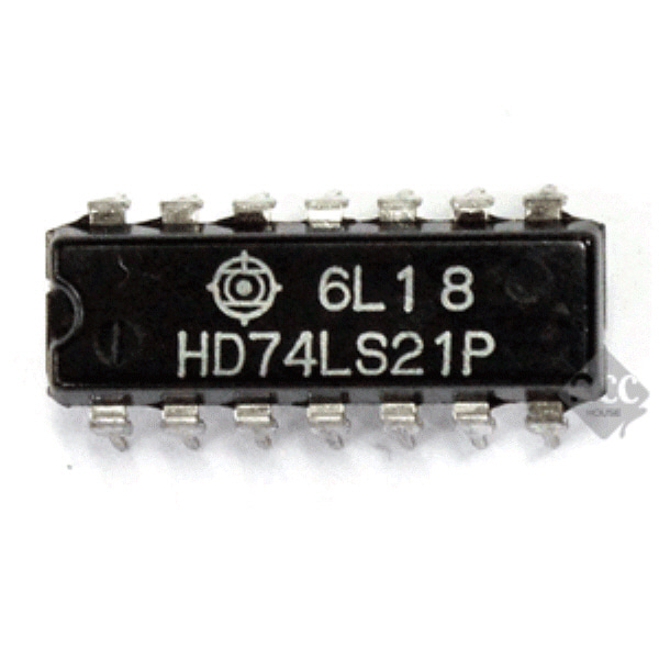 R12070-347 IC HD74LS21P DIP-14 단자 제작 커넥터 핀