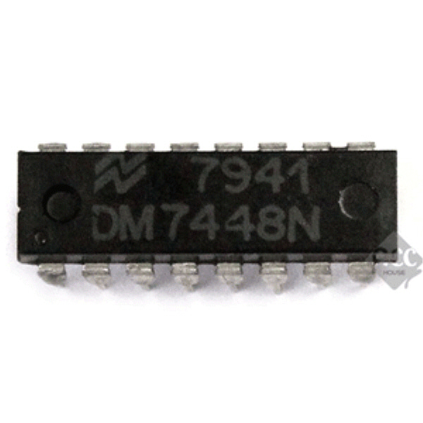 R12070-365 IC DM7448N DIP-16 단자 제작 커넥터 핀