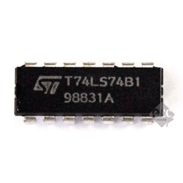 R12070-373 IC T74LS74B1 DIP-14 단자 제작 커넥터 핀