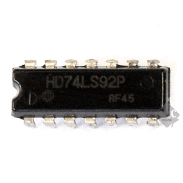 R12070-392 IC HD74LS92P DIP-14 단자 제작 커넥터 핀