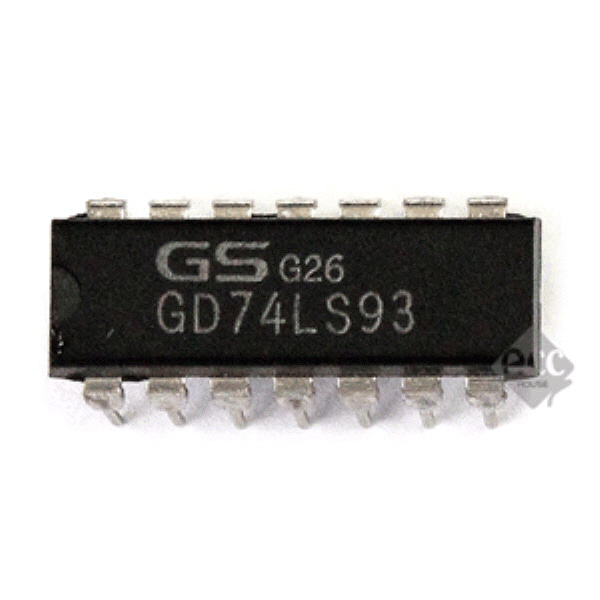 R12070-395 IC GD74LS93 DIP-14 단자 제작 커넥터 핀