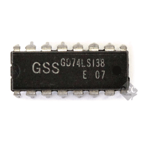 R12070-413 IC GD74LS138 DIP-16 단자 제작 커넥터 핀