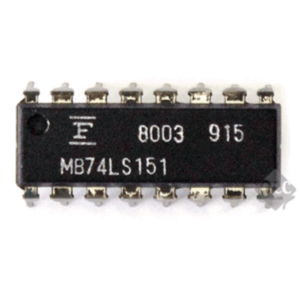 R12070-417 IC MB74LS151 DIP-16 단자 제작 커넥터 핀