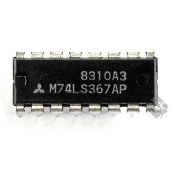 R12070-448 IC M74LS367AP DIP-16 단자 제작 커넥터