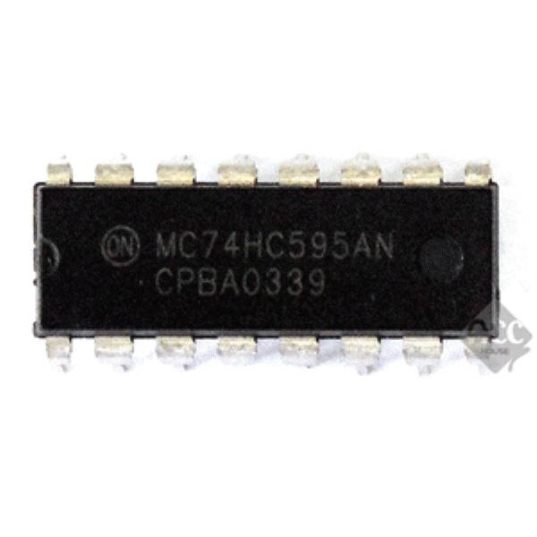 R12070-457 IC MC74HC595AN DIP-16 단자 제작 커넥터