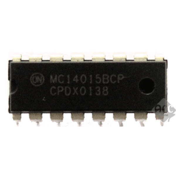 R12070-66 IC MC14015BCP DIP-16 단자 제작 커넥터 핀