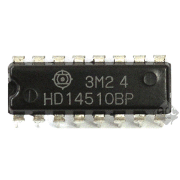 R12070-84 IC HD14510BP DIP-16 단자 제작 커넥터 핀
