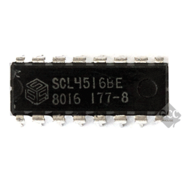 R12070-91 IC SCL4516BE DIP-16 단자 제작 커넥터 핀