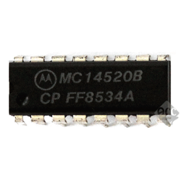 R12070-98 IC MC14520BCP DIP-16 단자 제작 커넥터 핀