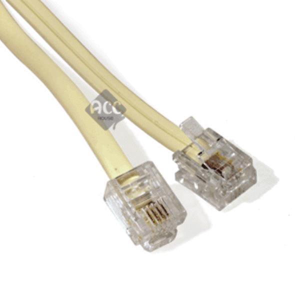 S12460 전화선 케이블 6P4C 8-9M 연장 단자 커넥터 잭