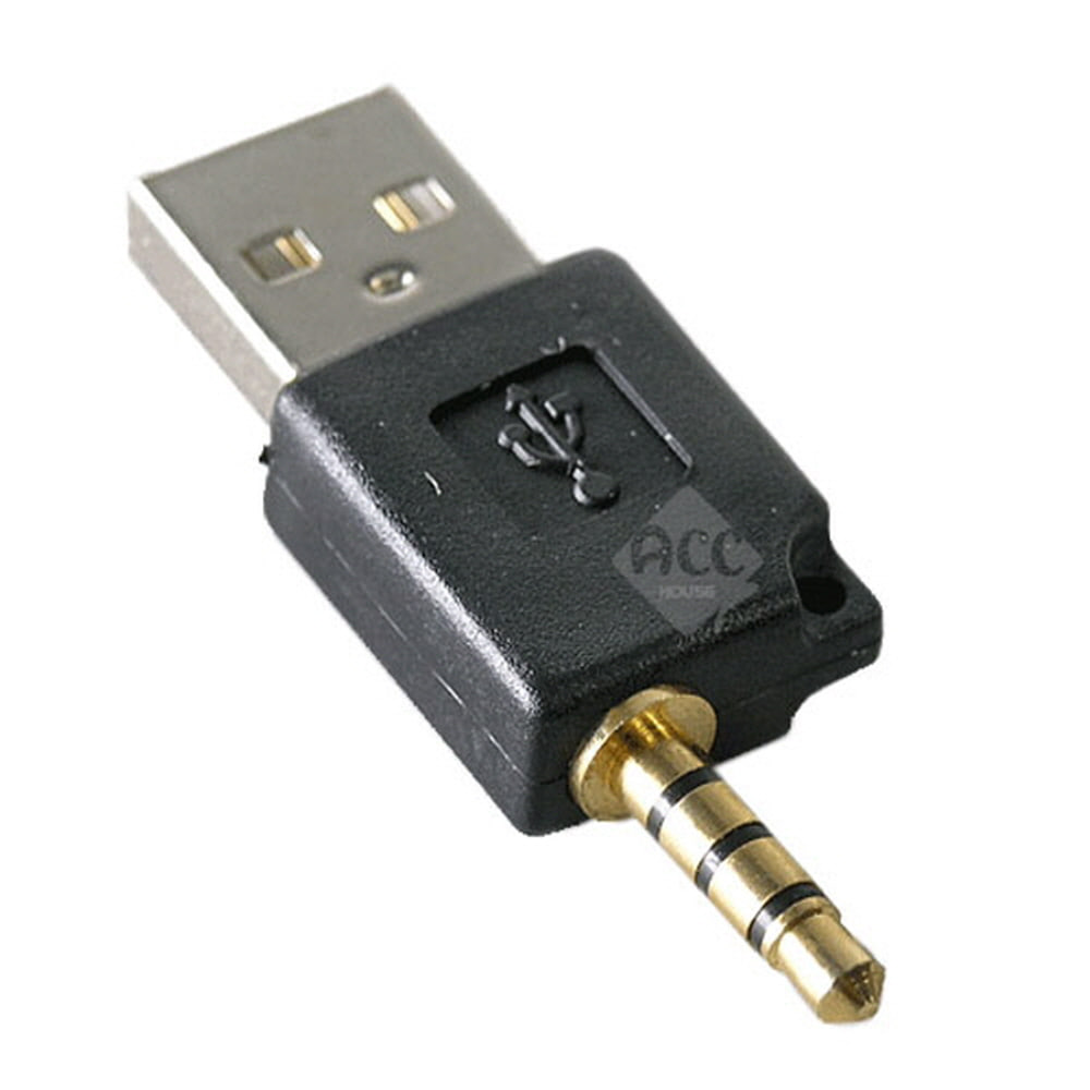 A4412 USB숫-4극3.5숫 젠더 4번접지 젠더 단자 코드잭