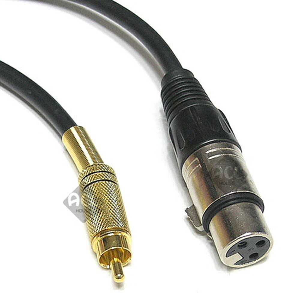 B2020 RCA숫-캐논암 케이블 3m 음향 연결잭 오디오선