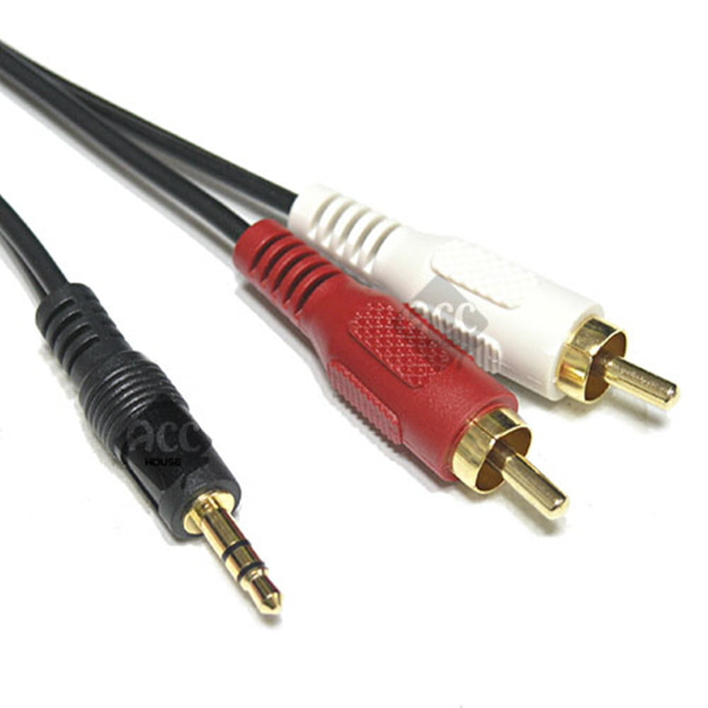 D350 ST 3.5 RCA 2선 케이블 20m 연결잭 변환 선 단자