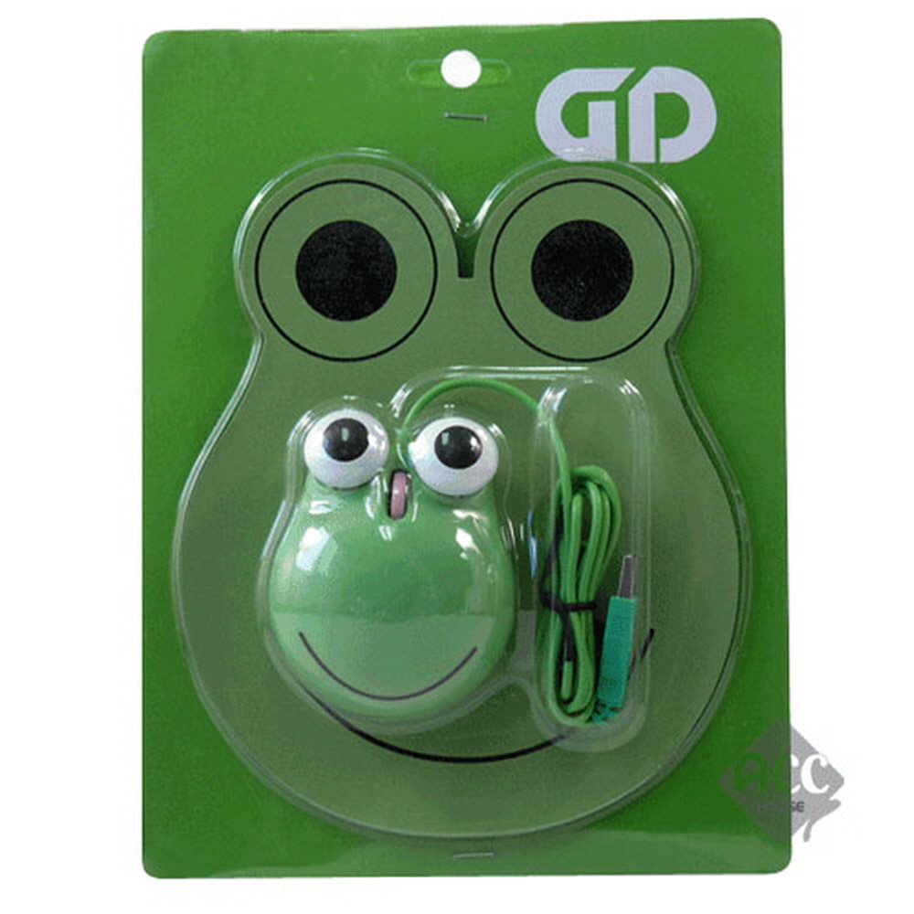 G7552 개구리모형 마우스 패드 손목보호대 USB 휠 PC