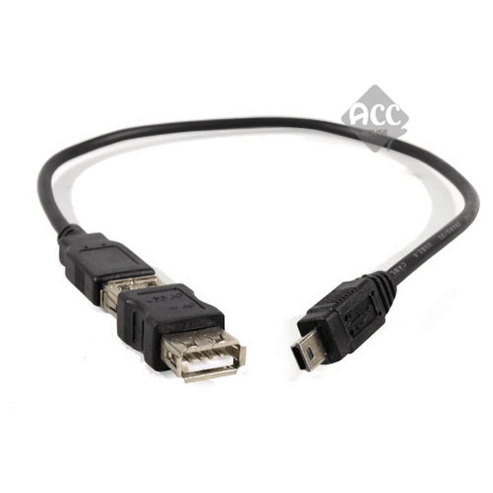 H9061-2 USB-B5핀 케이블(조합형)38cm 커넥터 변환잭