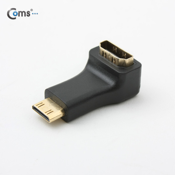 ABSP722 HDMI to 미니 HDMI 젠더 암숫 연장 ㄱ자 잭
