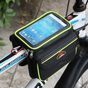 더블백 자전거 스마트폰가방 / 터치가능 자전거가방