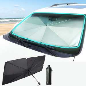 우산형 앞유리 차량용 햇빛가리개(145x79cm)