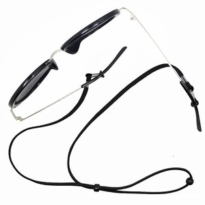 스웨이드 길이조절 안경줄 5p(블랙) 선글라스줄
