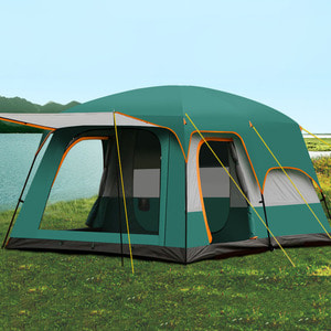 온가족캠핑 거실형 텐트 8인용 리빙쉘 감성 대형