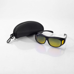 넓은시야확보 편광선글라스 눈위에쓰는 야간운전 안경