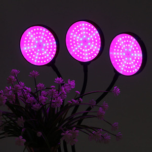 쑥쑥 광합성 LED 식물등(3헤드) 식물성장 화분조명