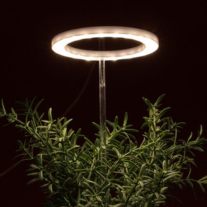 엔젤링 화분 LED 식물등(헤드형) (웜색) 식물성장조명
