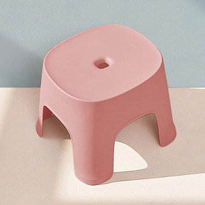 홈슨 심플 욕실의자(핑크) 목욕 욕실스툴