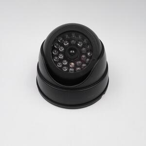 원형 모형 감시카메라(블랙) 방범용 모형cctv