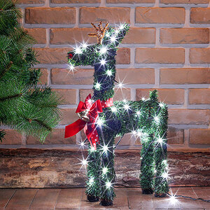 50cm LED 루돌프 사슴 장식 크리스마스
