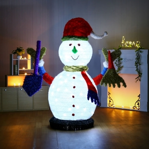 140cm LED 눈사람 장식 매장홍보용 크리스마스장식