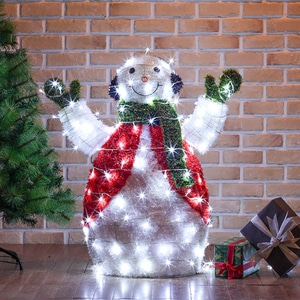 LED 허그 눈사람장식(90cm) 크리스마스장식 인테리어