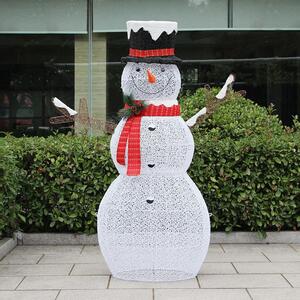 화이트 레이스 대형 눈사람(150cm) 크리스마스장식