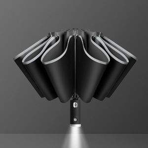 거꾸로 LED 완전자동 양산 겸 우산 방풍 경량우산