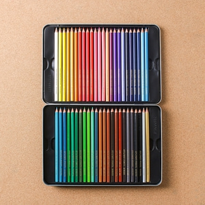 문화 48색 고급 색연필 미술 화방 수채색연필