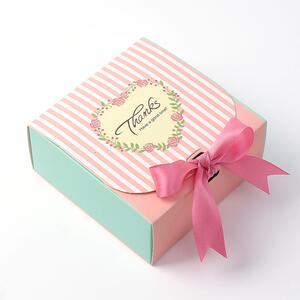 러브썸 리본 선물상자 10p(핑크) 발렌타인 선물포장